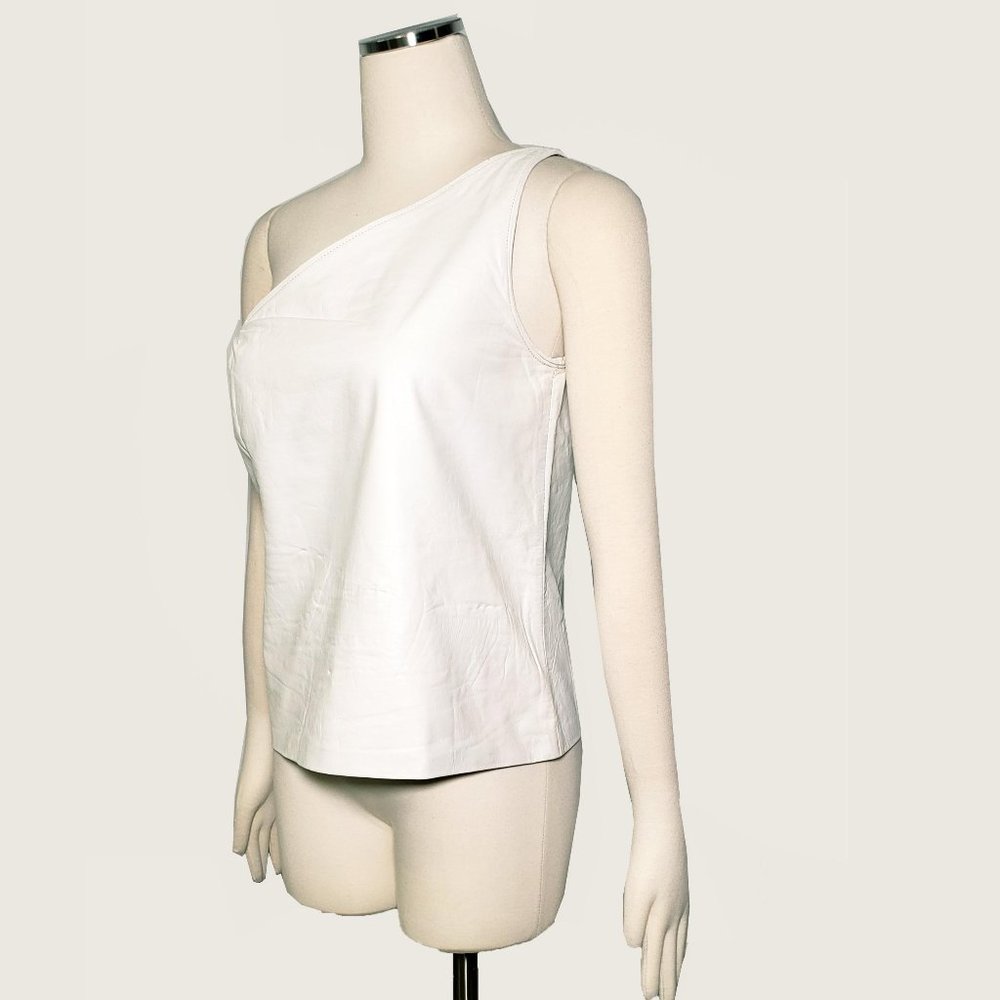 Bergdorf Goodman One Shoulder Top - Picture 3 of 9
